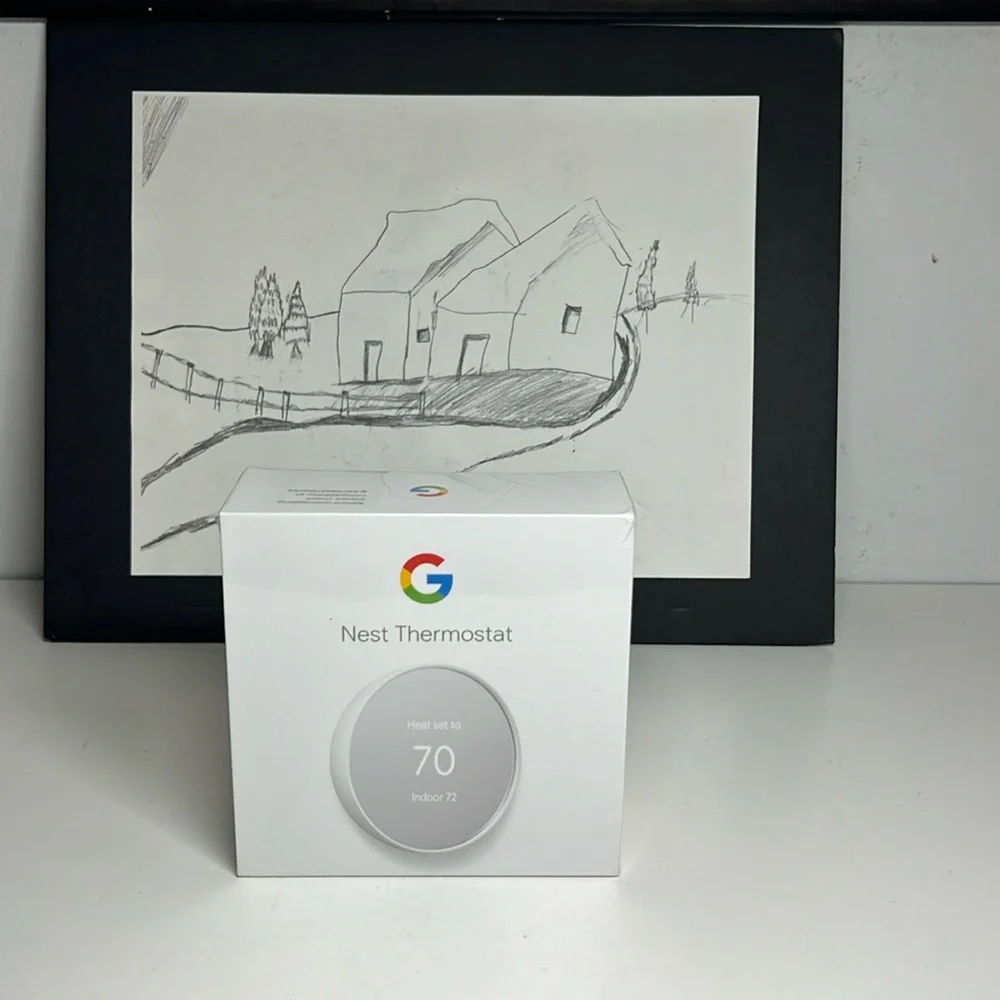 Google Nest Smart Thermostat G4CVN new sealed Box